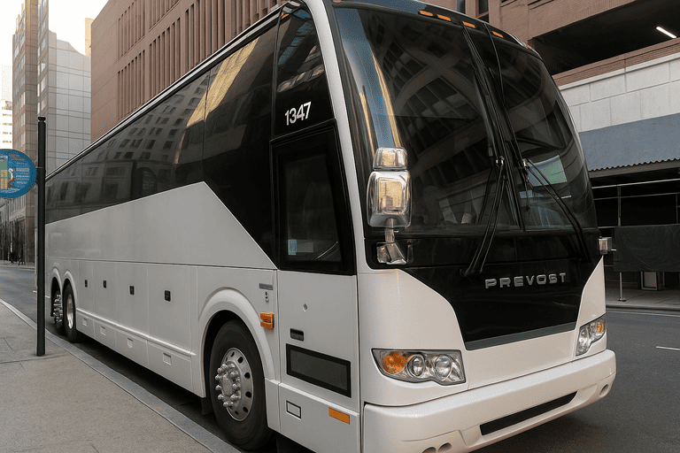 a Allentown Minibus Company coach bus